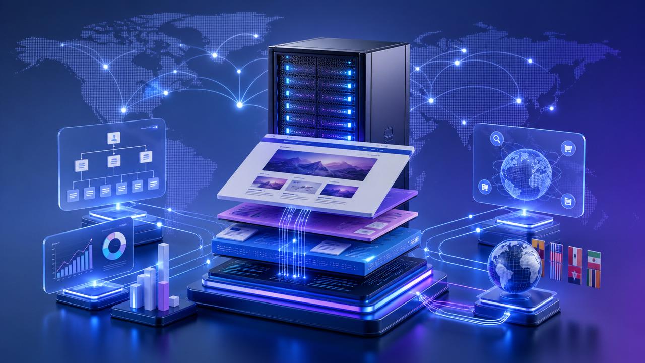 ما هي محتويات التسليم التي تتضمنها عادةً خدمات إنشاء المواقع الإلكترونية العابرة للحدود