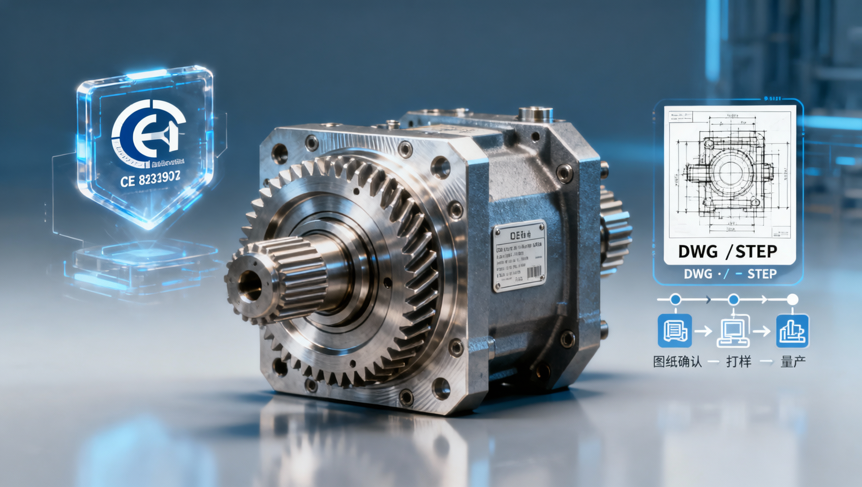 ما هي النقاط الأساسية في حلول مواقع التجارة الخارجية لصناعة الآلات؟ تنزيل رسومات CAD، وتضمين شهادات CE، وتصور عملية التعاون OEM هي العناصر الأساسية