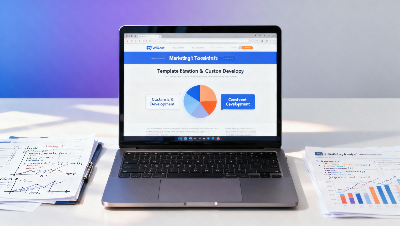 هل تختار قوالب بناء مواقع B2B للتجارة الخارجية أم التطوير المخصص