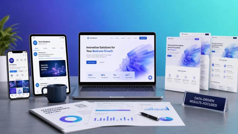 كيف تتم إدارة وسائل التواصل الاجتماعي الخارجية؟ تحليل اختيار المنصة، وتيرة المحتوى، وعملية ربط العملاء المحتملين