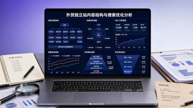 كيف تختار دورة SEO للتجارة الخارجية؟ من الكلمات المفتاحية، إلى المحتوى، ثم إلى رحلة التعلم نحو تحويل الاستفسارات