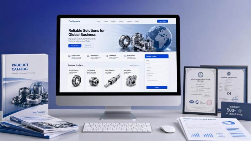 ما الوظائف التي يحتاجها موقع تجارة B2B الخارجية؟ من منطق العرض إلى إعداد نموذج الاستفسار