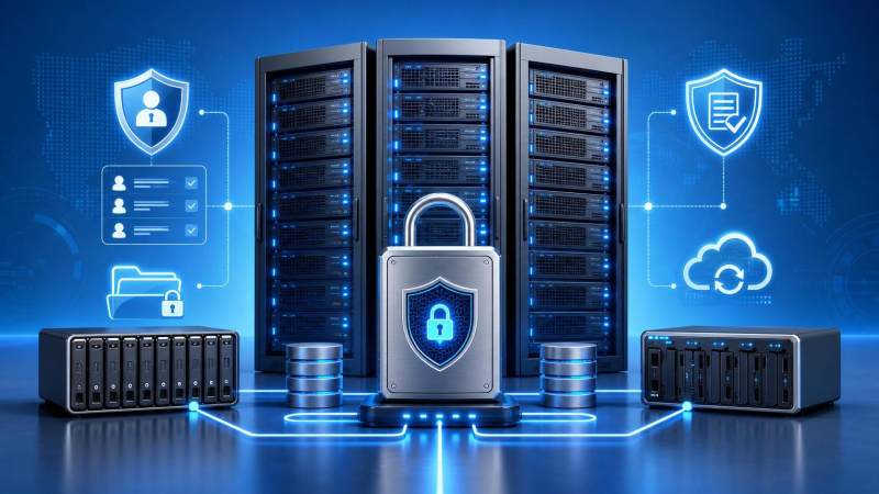 هل أمان بيانات إنشاء المواقع عبر SaaS؟ كيف نحدد المخاطر المتعلقة بالصلاحيات والنسخ الاحتياطي والامتثال