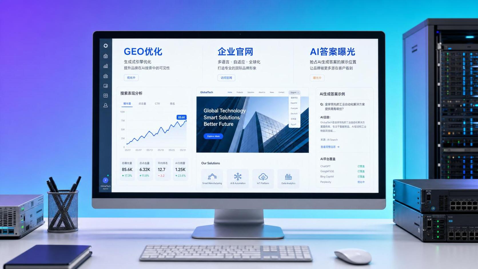 ما هو GEO Optimization؟ كيف يمكن لموقع الشركة تعزيز فرص الظهور في إجابات الذكاء الاصطناعي