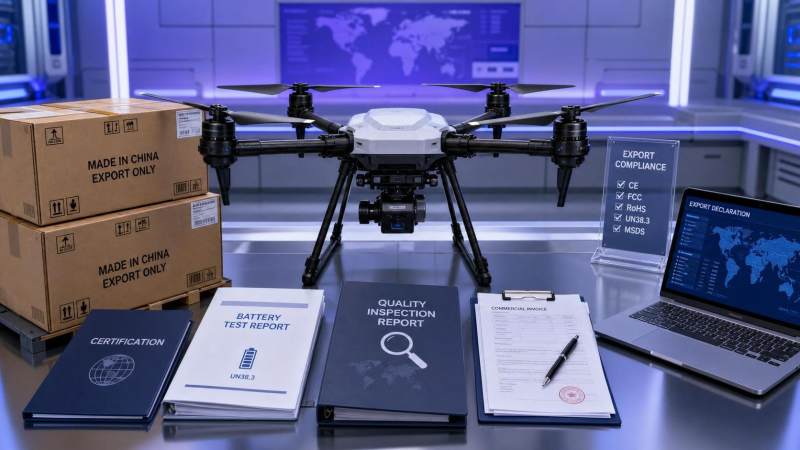 طلبات تصاريح تصدير الطائرات بدون طيار مشددة: بدءًا من 30 يونيو، تمت إضافة خمسة عناصر إلزامية جديدة طلبات تصاريح تصدير الطائرات بدون طيار مشددة: بدءًا من 30 يونيو، تمت إضافة خمسة عناصر إلزامية جديدة