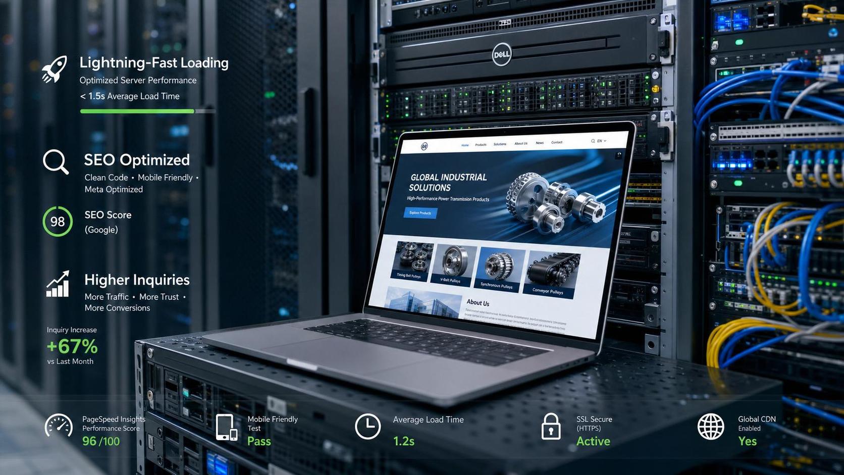 لماذا تعتبر سرعة فتح الموقع مهمة جدًا؟ السبب وراء تأثيرها على ترتيب SEO وتحويل الاستفسارات