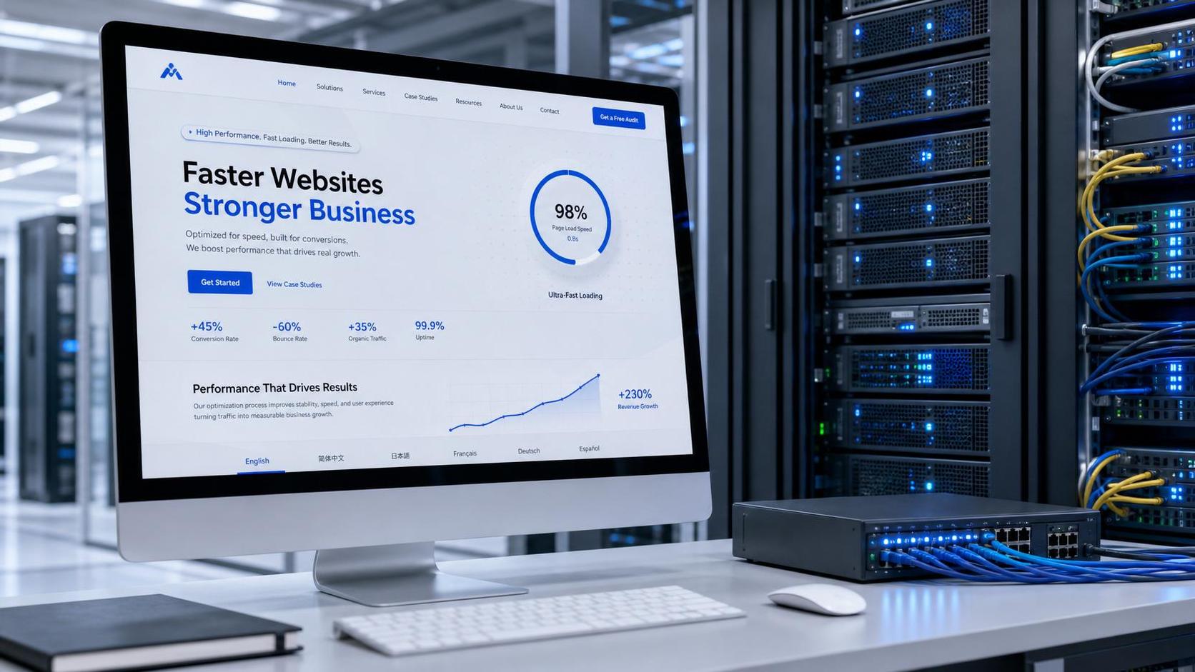 ما الذي يمكن أن تفعله شركة تحسين أداء المواقع؟ من سرعة العرض الأول إلى Core Web Vitals