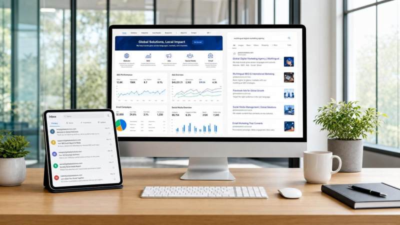 ما هي حلول اكتساب العملاء للتجارة الخارجية؟ كيف تتكامل قنوات SEO、الإعلانات、وسائل التواصل الاجتماعي والبريد الإلكتروني