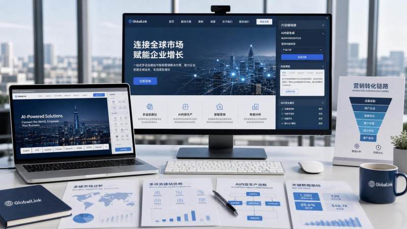 كيف يتم تقييم اتجاهات إنشاء مواقع التجارة الخارجية؟ من تعدد اللغات、ومحتوى AI إلى مسار التحويل لرصد تغيّرات 2026