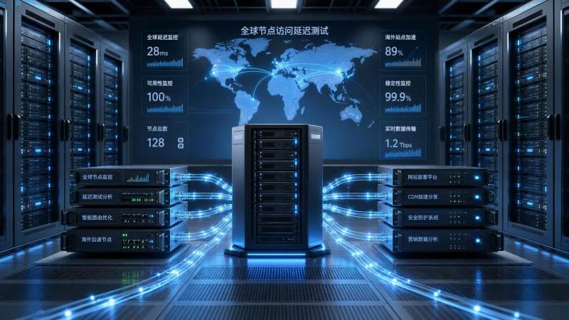 كيف يمكنني تفسير بيانات اختبار زمن الاستجابة الفعلية لعُقد YiYingBao العالمية؟ ما هي القيمة المرجعية التي تمثلها لسرعات التحميل الخارجية؟