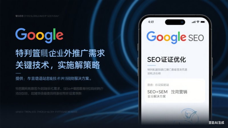 Optimisation certifiée par Google SEO : Faites ressortir votre site dans la compétition