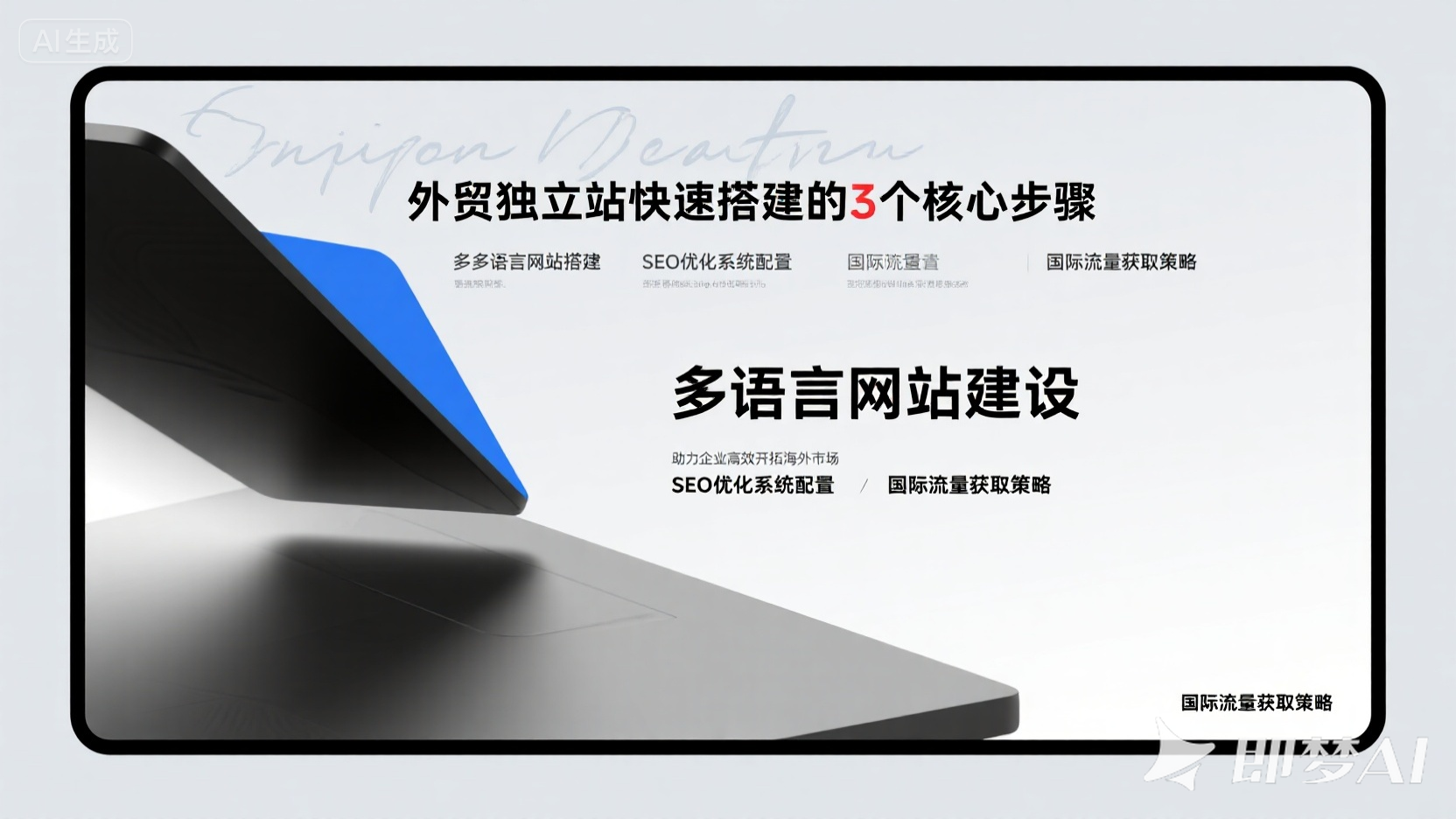 Comment construire rapidement un site web indépendant pour le commerce extérieur ? 3 étapes pour développer un site international !