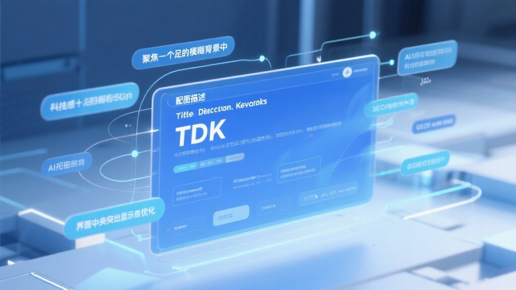 TDK génération automatique de services d'optimisation SEO pour améliorer le classement des mots-clés