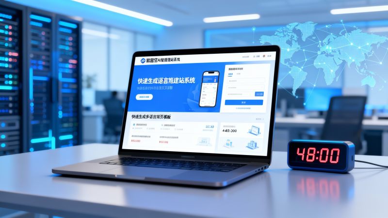 Guide pratique pour la construction rapide de sites web en Guangdong vous aidant à mettre en ligne un site de commerce extérieur en 48 heures