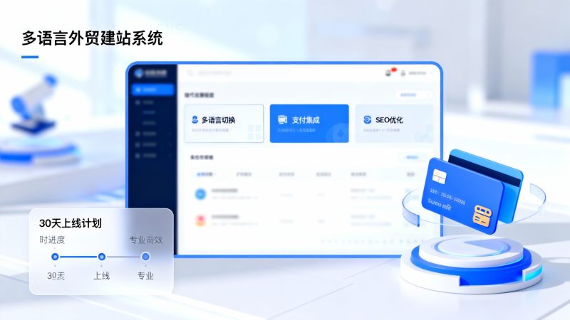 Guide pratique pour la création de sites web de commerce extérieur transfrontalier : Comment mettre en ligne et recevoir des paiements locaux en 30 jours ?