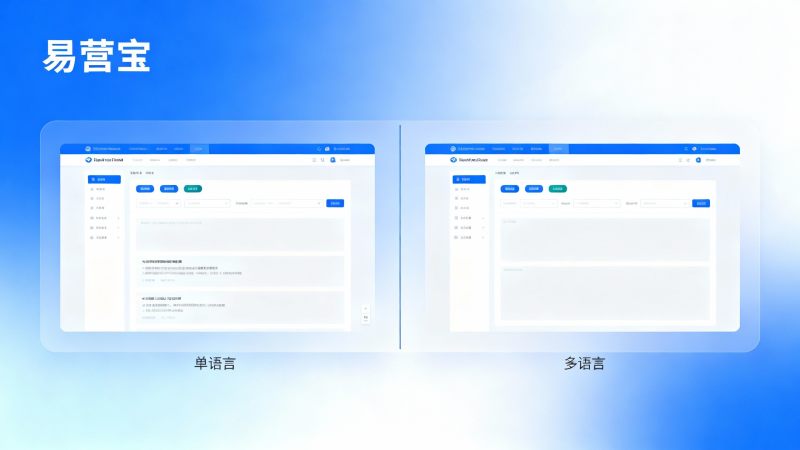 Quelle est la différence entre un site Web multilingue et un site Web monolingue ? Analyse de l'impact sur les achats à l'étranger et la couverture du marché