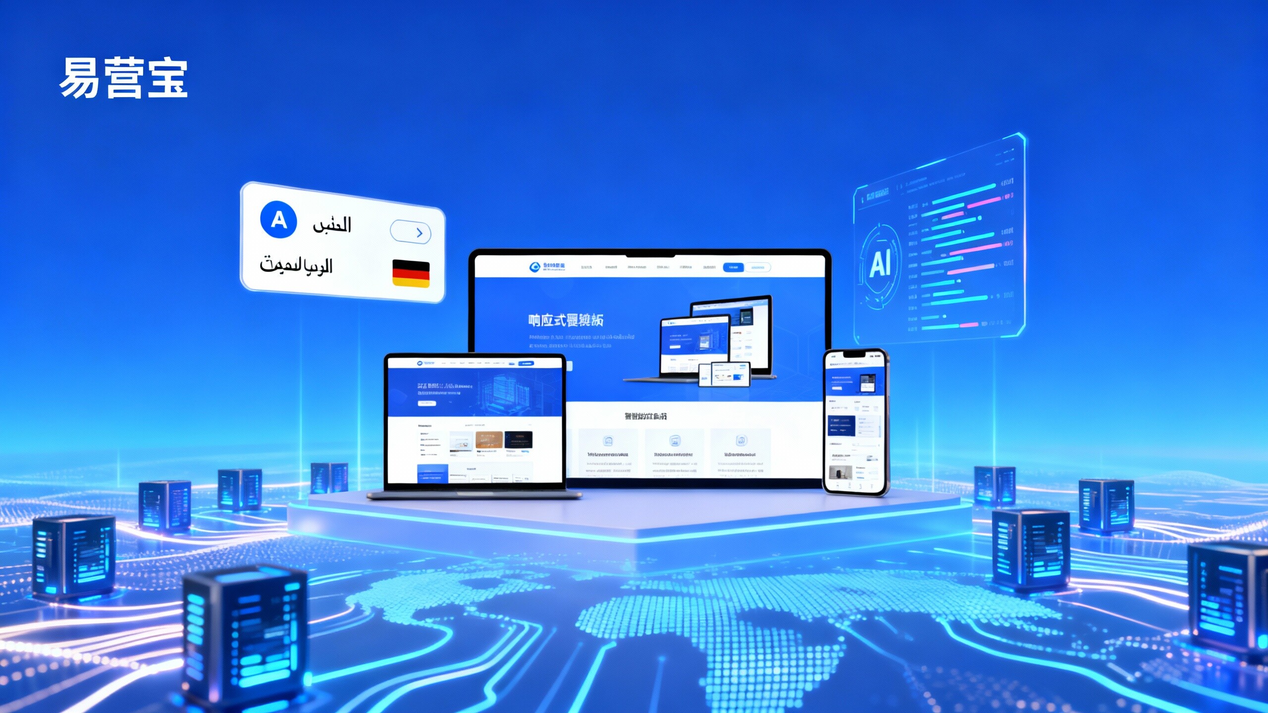 Analyse comparative des plateformes de création de sites intelligents : Les différences clés entre EasyYunbao et les principaux systèmes de création de sites en Chine