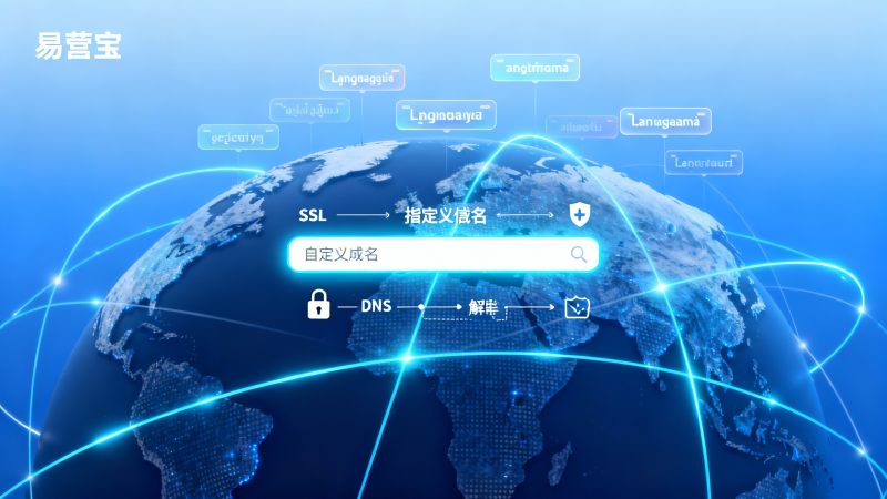 Les sites multilingues pour le commerce extérieur prennent-ils en charge les noms de domaine personnalisés et nécessitent-ils un achat supplémentaire ?