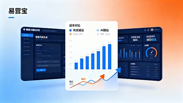 AI建站成本比传统建站高吗？从项目预算看成本结构与长期ROI回收周期