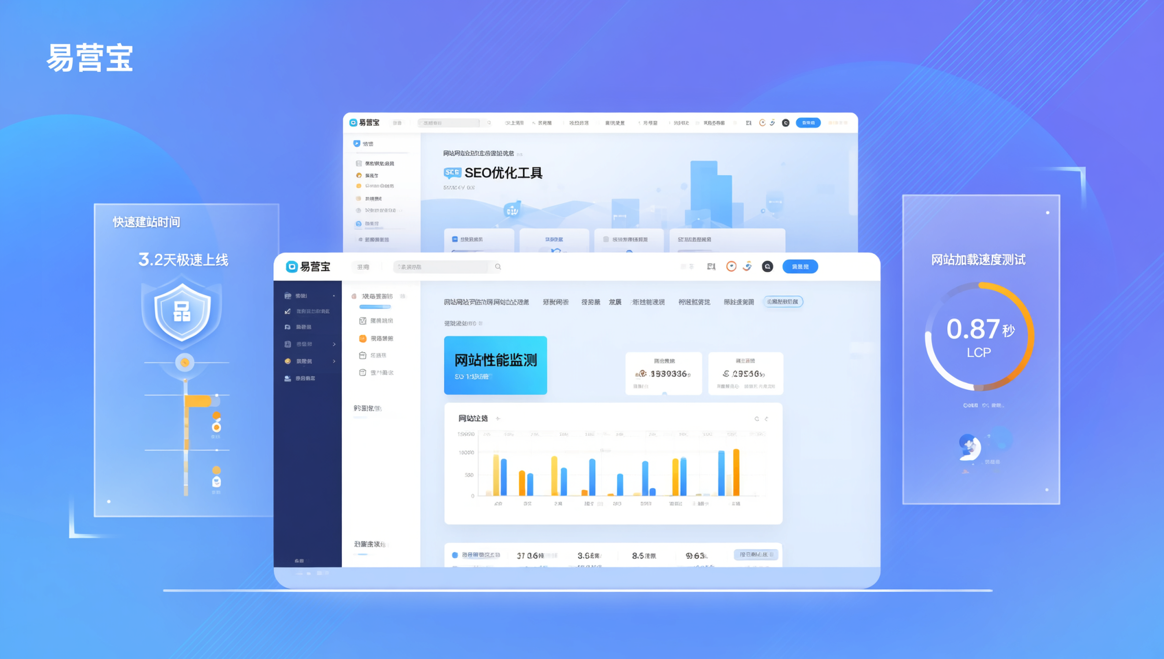 Service de création de sites indépendants EasyYunbao : test réel, de la signature à la mise en ligne en moyenne 3,2 jours, incluant 3 configurations SEO de base gratuites