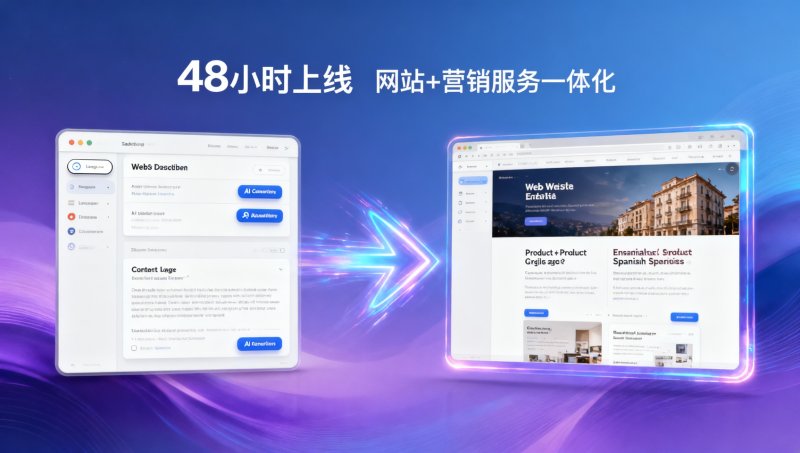 Construction de site Web multilingue pour le commerce extérieur avec EasyYunbao : Mise en ligne en 48 heures avec le modèle SaaS, diagramme de flux complet