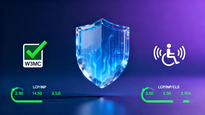 Quelles sont les garanties techniques fondamentales requises pour un site web d'entreprise ? 4 capacités de base non négociables en 2026 : HTTPS, validation W3C, accessibilité sans obstacle, conformité aux indicateurs Web Core