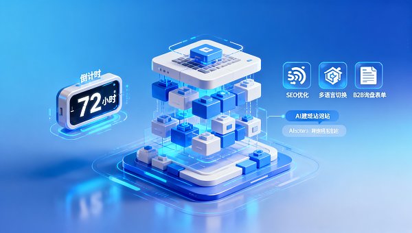 AI可以帮助快速搭建独立站吗?外贸人自建站实操记录:从零到上线仅用72小时,但3处需手动优化 AI可以帮助快速搭建独立站吗?外贸人自建站实操记录:从零到上线仅用72小时,但3处需手动优化