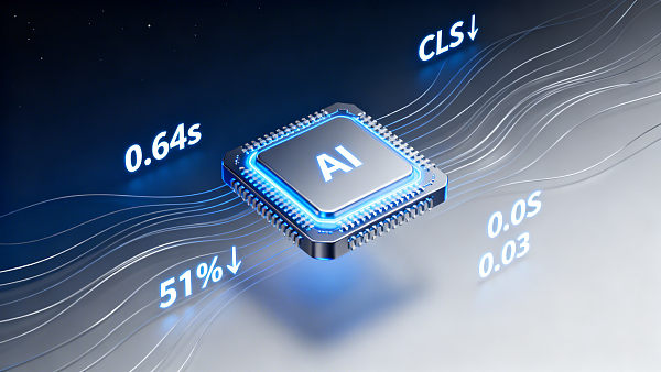 La technologie d'accélération de site web par IA améliore l'expérience utilisateur, le temps de chargement de la page d'accueil d'un site financier fourni par un fournisseur de Pékin est passé de 3.8s à 0.64s après compression, avec une baisse du taux de rebond de 51%