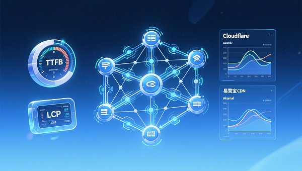 Comment le CDN améliore-t-il la vitesse d'accès aux sites Web ? Comparaison des différences réelles entre Cloudflare, Akamai et les CDN nationaux spécialisés dans le déploiement à l'étranger en termes de TTFB et de LCP.