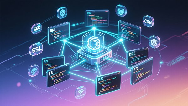 Points de blocage techniques pour les sites web multilingues d'exportation avec AI : 2 obstacles techniques à contourner pour la mise en ligne simultanée en chinois, anglais, allemand, français et espagnol