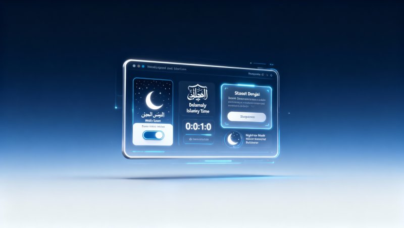 Le système de création de site web personnalisé pour le Moyen-Orient prend-il en charge le changement de thème et de peau pour le mois de Ramadan ? Comprend le compte à rebours, l'entrée de don, la logique d'adaptation automatique pour le mode nuit