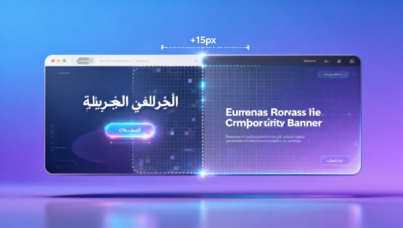 Les fournisseurs de services de marketing GEO offrent-ils des capacités de tests A/B localisés ? Schéma des différences significatives entre les zones de clics chauds des bannières de la page d'accueil du marché du Moyen-Orient et des utilisateurs européens/américains