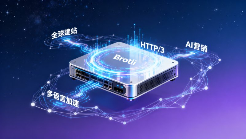 海外网站访问慢怎么办？对比发现：开启Brotli压缩后首屏加载快1.2秒，但需确认CDN节点是否支持HTTP/3