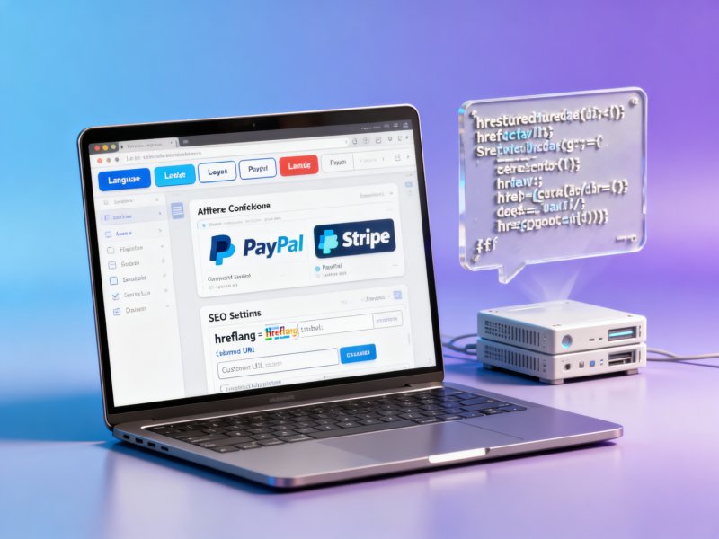 Le système de création de site intelligent est-il adapté aux sites indépendants de commerce extérieur ? Dans quelle mesure prend-il en charge le multilinguisme, les paiements et le SEO ?