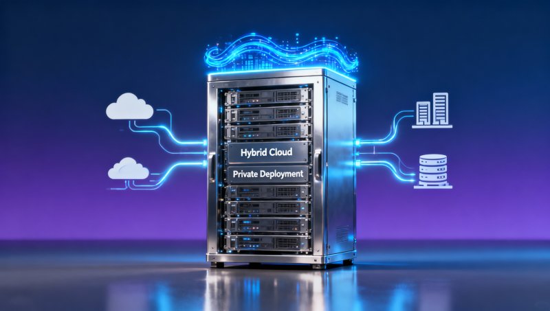 Plateforme SaaS de création de sites Web mondiale - Le fournisseur prend-il en charge le déploiement privé ou l'architecture cloud hybride ?