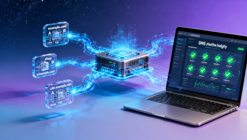 Les outils gratuits de création de sites web prennent en charge les noms de domaine personnalisés, mais le taux d'erreurs dans la configuration de la résolution DNS atteint 61 %.