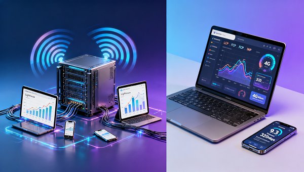 网站设计案例展示加载丝滑，但真实用户用4G网络打开要等5秒