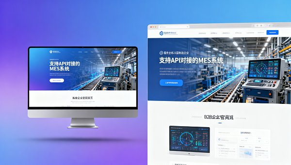 网站设计风格选错影响转化率？实测12套B2B企业站首页的点击热力图差异