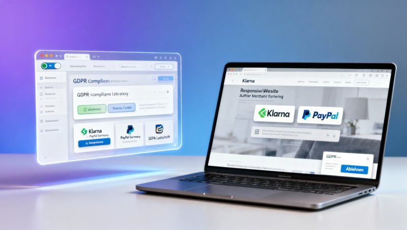 Les sites web réactifs pour le commerce extérieur sont-ils adaptés au marché allemand ? Vérifiez d'abord la compatibilité avec les modes de paiement locaux et les fenêtres contextuelles GDPR