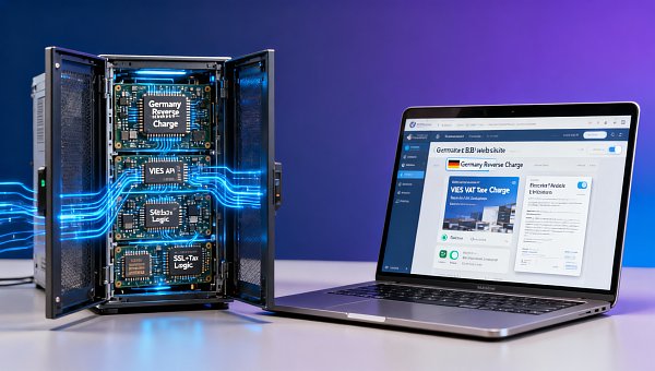 外贸B2B建站服务商怎么选？看他是否提供‘本地税务合规字段’预置，比如德国Reverse Charge