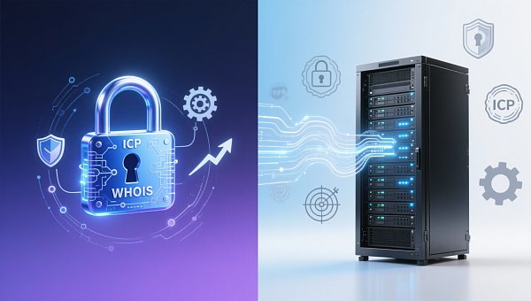 域名注册优惠附带的免费隐私保护，可能影响你后续做ICP备案材料一致性