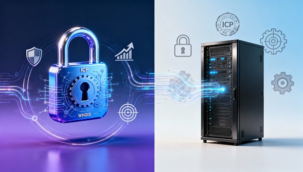 域名注册优惠附带的免费隐私保护，可能影响你后续做ICP备案材料一致性