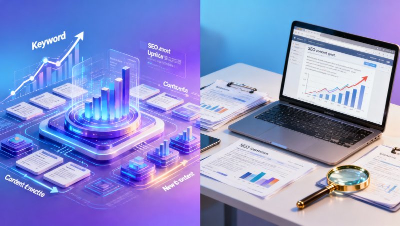 Optimisation du contenu SEO : faut-il d'abord compléter l'ancien contenu ou créer du nouveau ?