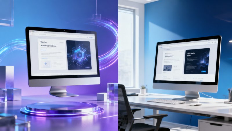 Quelle est la différence entre un style de conception de site web minimaliste et un style technologique ?