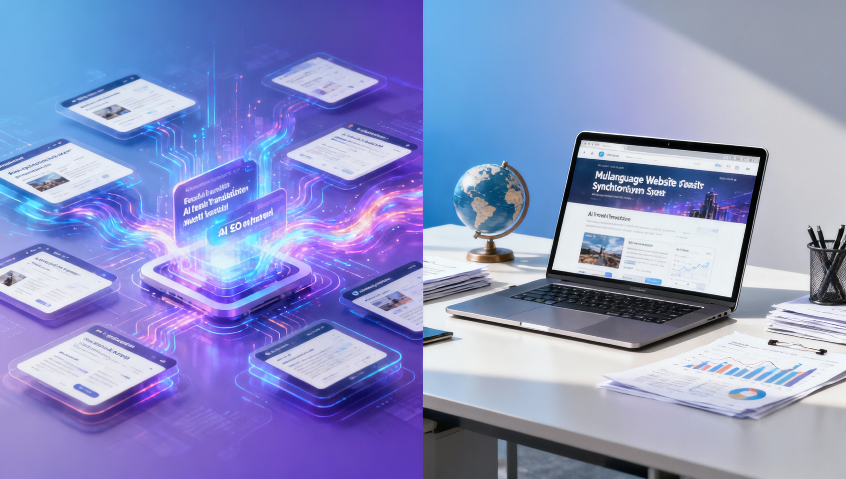 La traduction en temps réel par IA transforme la maintenance des sites web multilingues