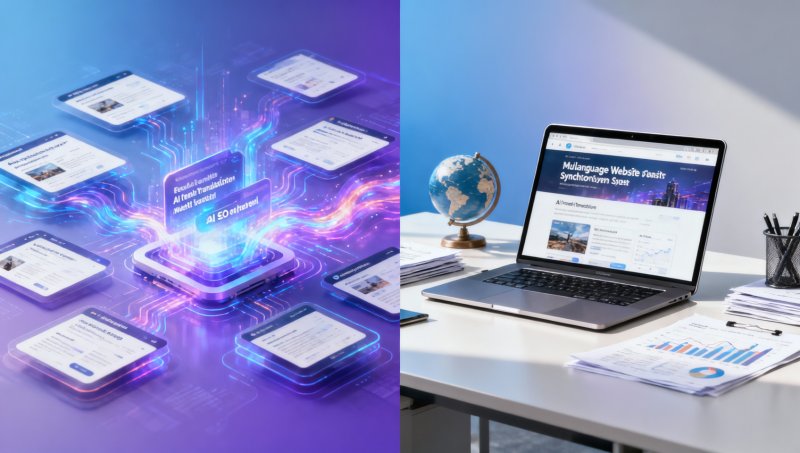 La traduction en temps réel par IA transforme la maintenance des sites web multilingues