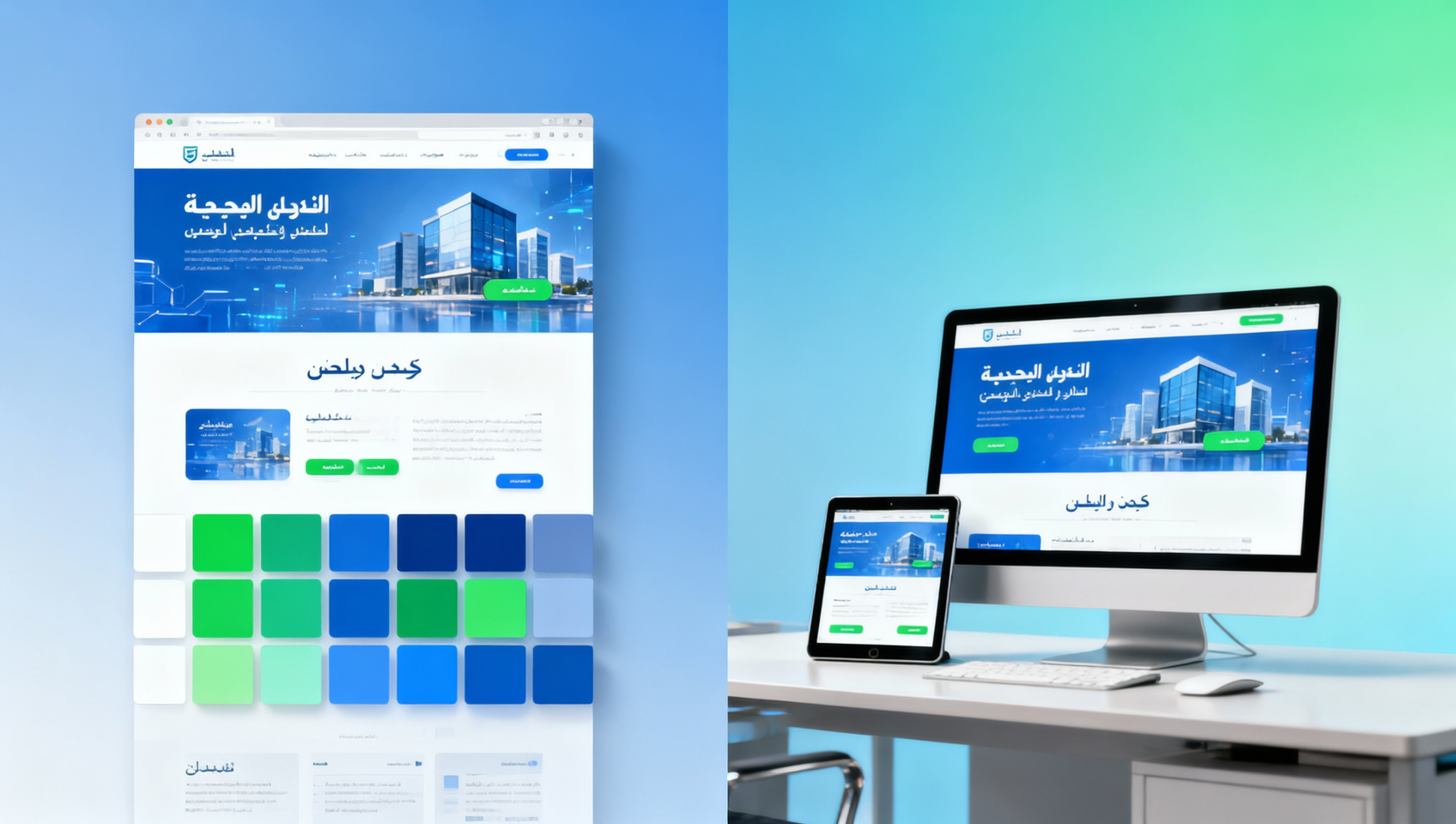 Comment choisir les couleurs et la mise en page pour la conception d’un site web en arabe