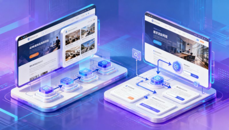Site web marketing ou site vitrine : quel est le bon choix ?