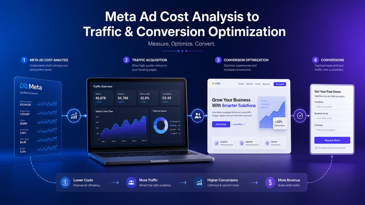 Où le coût de diffusion des publicités Meta est-il élevé