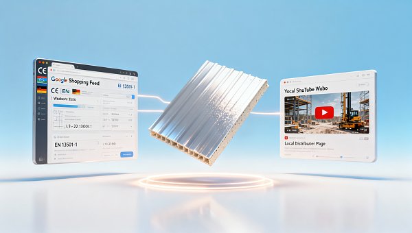 Comment définir un plan de promotion à l’étranger pour l’industrie des matériaux de construction ? De l’optimisation du Google Shopping Feed, aux vidéos YouTube d’installation et de chantier, jusqu’à la co-construction de pages avec des distributeurs locaux